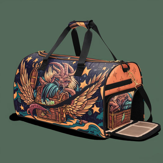 Transform Your Liberty Duffle Bag with DTF Heat Press Transfers