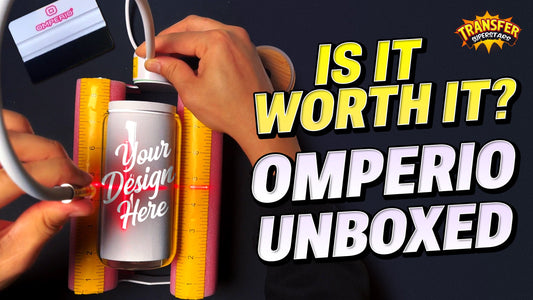 UV DTF Transfer Equipment Review: OMPERIO Cup Cradle Performance Test