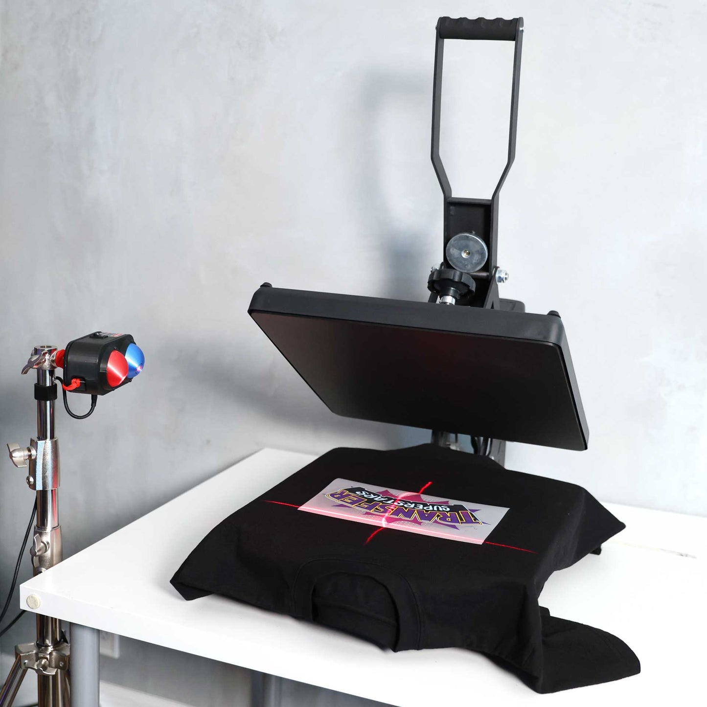 Universal Heat Press Laser Guide System - Perfect Placement Every Time